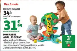 Auchan MON ARBRE À BALLES GÉANT offre