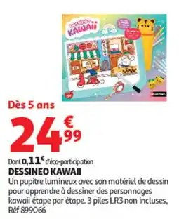Auchan DESSINEO KAWAII offre