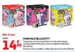 Auchan POUR PALZ HELLO KITTY offre