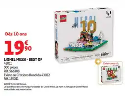 Auchan LEGO Lionel Messi - Best of offre