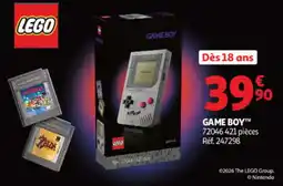Auchan LEGO GAME BOY offre