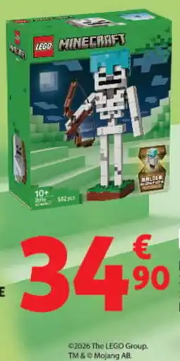 Auchan LEGO MINECRAFT offre