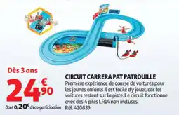 Auchan Carrera Pat Patrouille Circuit offre