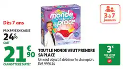 Auchan française Tout le monde veut prendre sa place offre