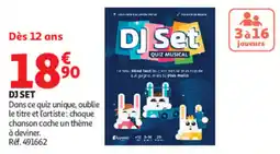 Auchan DJ SET offre