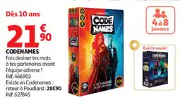 Auchan Codenames offre