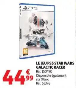 Auchan STAR WARS GALACTIC RACER offre