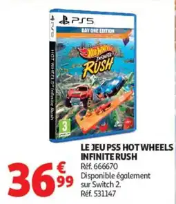 Auchan Hot Wheels Infinite Rush offre