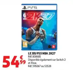 Auchan NBA 2K27 offre