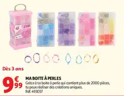 Auchan MA BOITE À PERLES offre