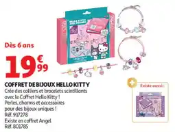 Auchan HELLO KITTY COFFRET DE BIJOUX offre