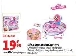 Auchan Soulé MÉGA STUDIO DE BRACELETS offre