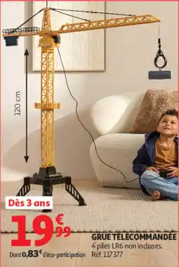 Auchan GRUE TÉLÉCOMMANDEE offre