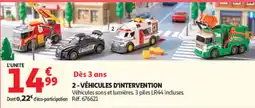 Auchan 2 - VÉHICULES D'INTERVENTION offre