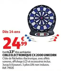 Auchan CIBLE ELECTRONIQUE CX 2000 UNICORN offre