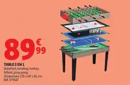 Auchan TABLE 5 EN 1 offre