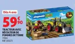 Auchan Playmobil Tracteur avec récolteur de pommes de terre offre