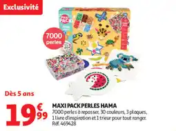Auchan HAMA MAXI PACK PERLES offre