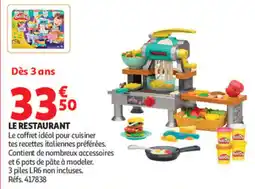 Auchan Play-Doh Le Restaurant offre