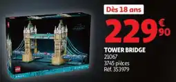 Auchan LEGO TOWER BRIDGE offre