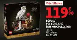 Auchan LEGO L'ÉCOLE DES SORCIERS ÉDITION COLLECTOR offre