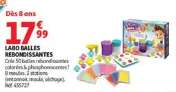 Auchan BOUNCY BALLS LABO BALLES REBONDISSANTES offre
