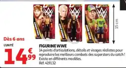 Auchan WWE FIGURINE offre