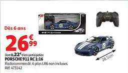 Auchan PORSCHE 911 RC 1:16 offre