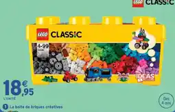 Intermarché LEGO CLASSIC La boite de briques créatives offre