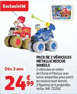 Auchan Metallic Rescue Wheels offre