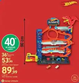 Intermarché Hot Wheels Garage Ultimate offre