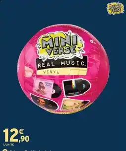 Intermarché MGA's MINI VERSE Real Music vinyl offre
