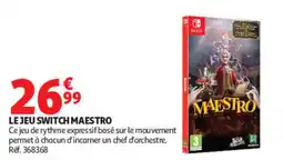 Auchan MAESTRO offre