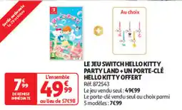 Auchan Hello Kitty Party Land offre