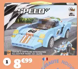 GiFi SPEED VOITURE À CONSTRUIRE RÉTROFRICITION offre