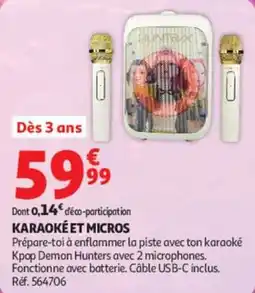 Auchan Kpop Demon Hunters offre
