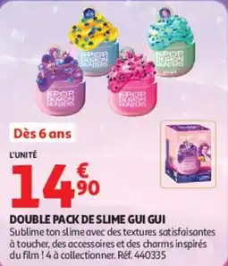 Auchan KPOP DEMON HUNTERS SLIME GUI GUI offre