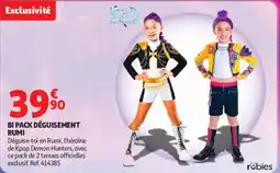 Auchan Bi pack déguisement rumi offre