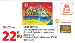 Auchan Ravensburger Labyrinthe offre
