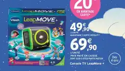 Intermarché Vtech concole tv leapmove+ offre