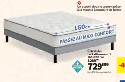 Conforama Matelas Le Raffinement 2 offre