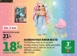 Auchan RAINBOW HIGH JUNIOR BESTIE offre