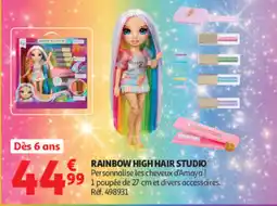 Auchan RAINBOW HIGH HAIR STUDIO offre