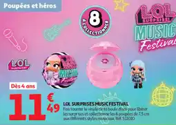 Auchan LOL SURPRISE! MUSIC FESTIVAL offre