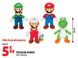 Auchan PELUCHE MARIO offre