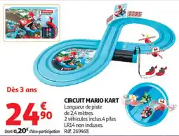 Auchan Carrera Circuit Mario Kart offre
