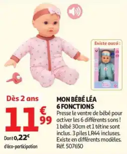 Auchan MON BÉBÉ LÉA offre
