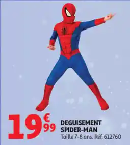 Auchan SPIDER-MAN DEGUISEMENT offre