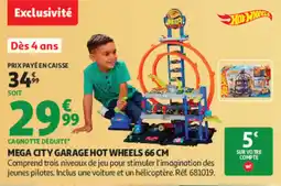 Auchan Hot Wheels MEGA CITY GARAGE offre