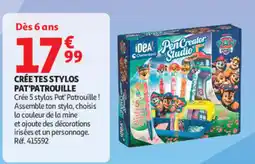 Auchan iDEA! PenCreator Studio PAW PATROUILLE offre